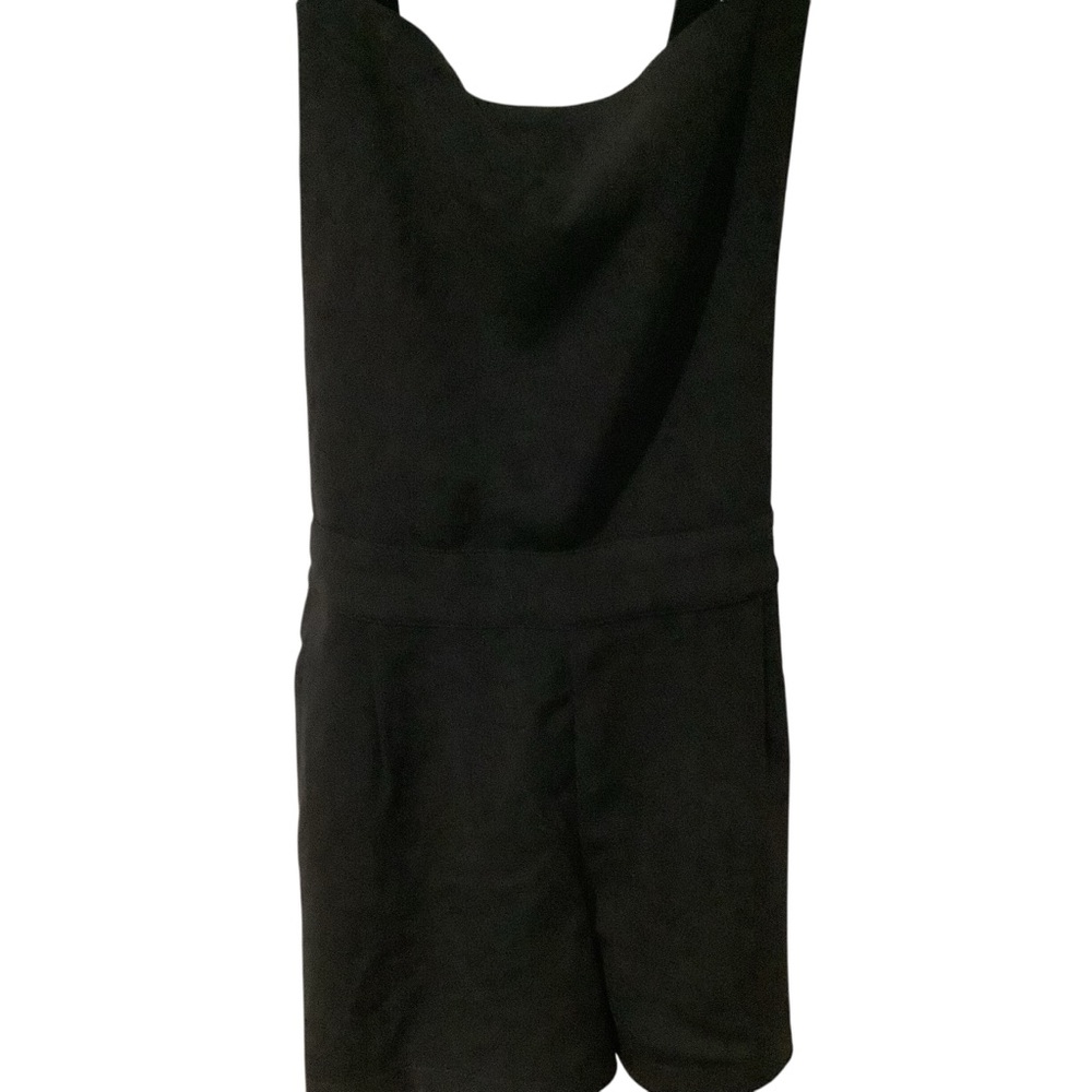 One Clothing Black Shorts Romper Worn Once! Size M - Picture 4 of 8